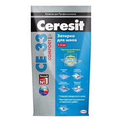 Затирка для узких швов Ceresit CE-33 Багамы 43,  5 кг - фото 5207