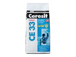 Затирка Ceresit CE 33 (серый), 5 кг - фото 5619