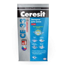 Затирка Ceresit CE 33 (серо-голубой), 2кг - фото 5829