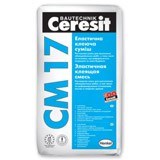 Высокоэластичный плиточный клей Ceresit CM-17, 25кг