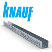 Профиль направляющий Кнауф (Knauf) ПН 3000х27х28х0,6мм